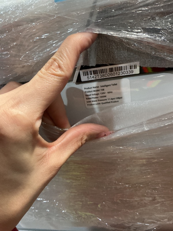 View 4 of ***FACTORY SEALED, OPENED FOR INSPECTION**HOROW T38 Smart Toilet with Bidet