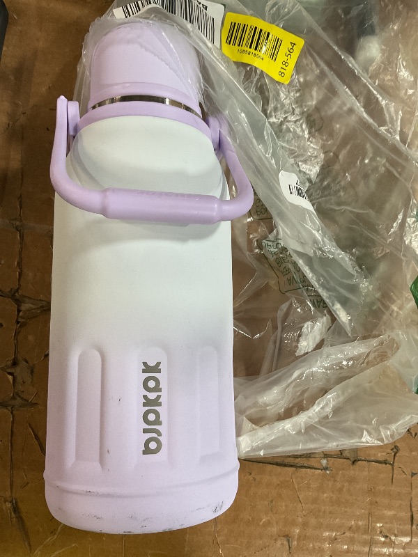 View 3 of ***STOCK IMAGE FOR REFERENCE***
ENCOOL Insulated Water Bottle with Straw - 24 oz