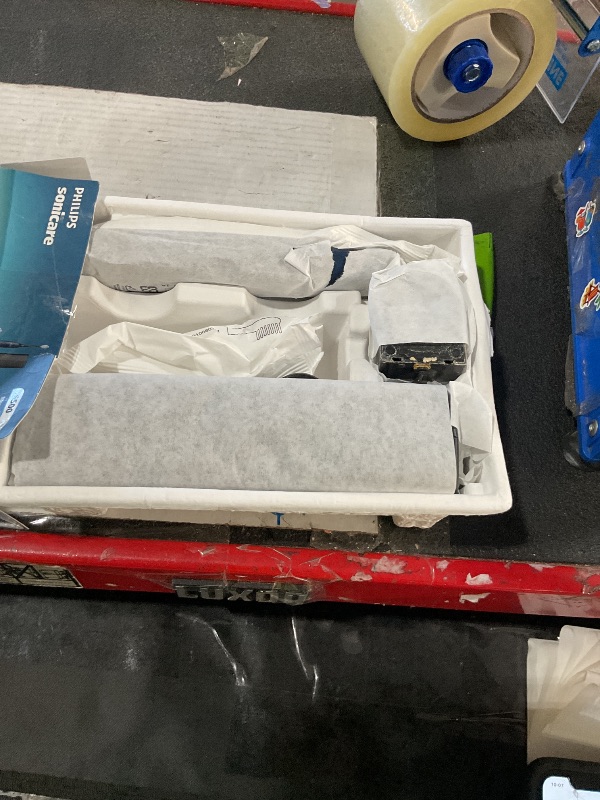 View 2 of ***MISSING PARTS***MAJOR DAMAGE***
Philips Sonicare 6500 Sonic Electric Toothbrush