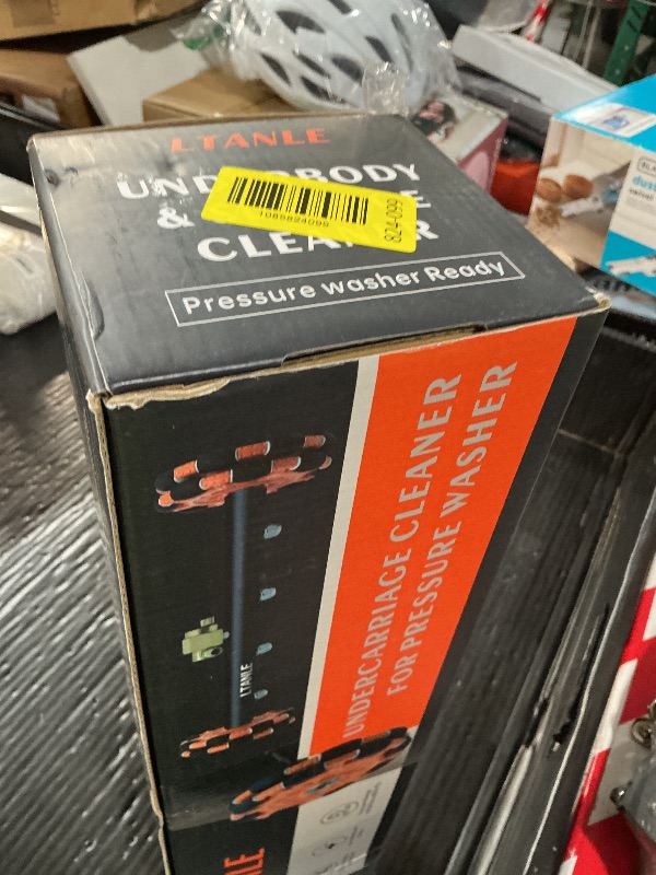 View 2 of ***parts only***
LTANLE 2-in-1 Can Move Horizontally Pressure Washer Undercarriage Cleaner Water Broom, 15" Surface Cleaner Power Washer Attachment with 4 Nozzles 3 Extension Rods andSpare Wheel?4000 PSI (15inch)