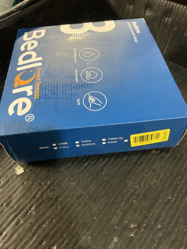 View 2 of ** knife cut in it**
BEDLORE Waterproof Mattress Protector, Queen Size