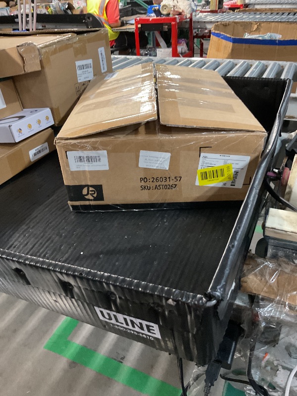 View 2 of **HARDWARE IS LOOSE IN BOX**
 SUPERJARE 78.8" Narrow Console Table with Charging Station