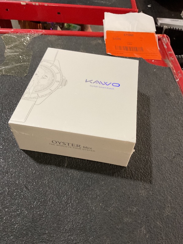 View 3 of ***FACTORY SEALED***
KAVVO Oyster Mini 38mm Bluetooth Smartwatch for Women, 1.1'' Delicate AMOLED Always-On Display, Rotating Bezel, Fitness Tracker with Female Health, Heart Rate Blood Oxygen Monitor(Ceramic White)