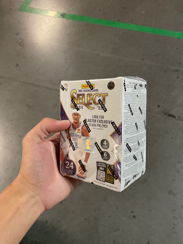 Photo 1 of ****OPENED*** 2024-25 Panini Select NBA Basketball Blaster Box