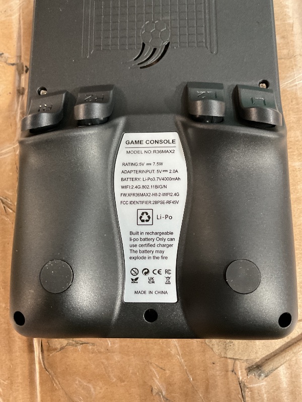 View 4 of **JOYSTICK IS DAMAGED**FHYRGF R36 MAX II Handheld Game Console