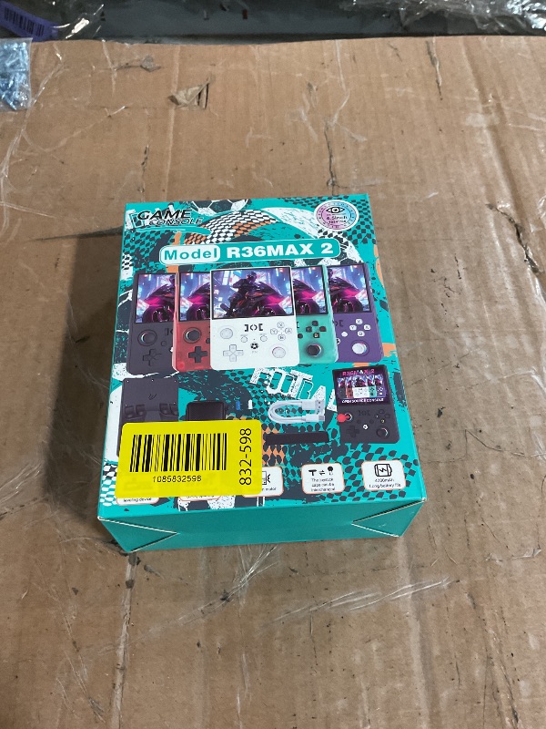 View 2 of **JOYSTICK IS DAMAGED**FHYRGF R36 MAX II Handheld Game Console