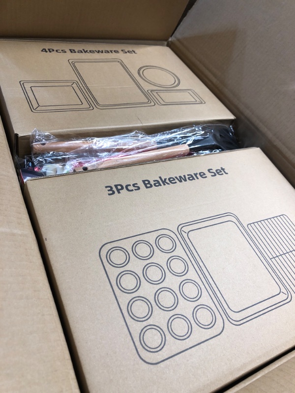 View 2 of ***FACTORY SEALED*** Kikcoin 31 Piece Pots and Pans Set Non Stick Kitchen Cookware Sets
