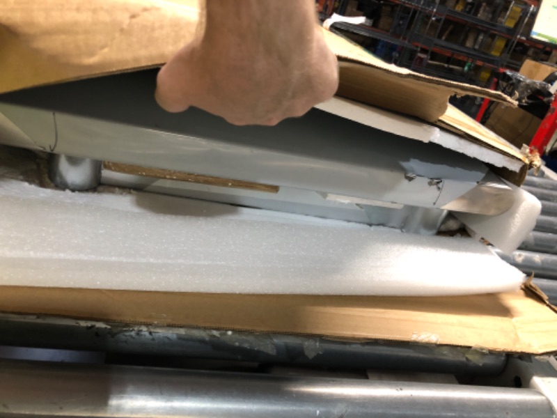View 3 of ***DAMAGED - SEE NOTES/PICTURES***Hally Stainless Steel Table 24 x 60 with Drawer and Removable Pan