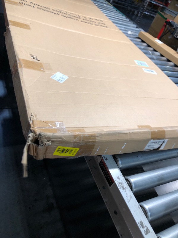 View 4 of ****USED***
BarnSmith 30"x84" Concealed Sliding Barn Door, Shaker Style Flat 1 Panel White Primed Solid Core Hidden Barn Door with Soft Close Installation Hardware and Handles Included, Pre-Assembled Panel