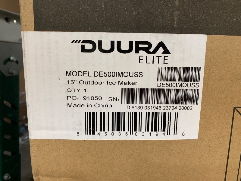 View 2 of ***FACTORY SEALED***
DUURA Elite DE500IMOUSS Ice Maker