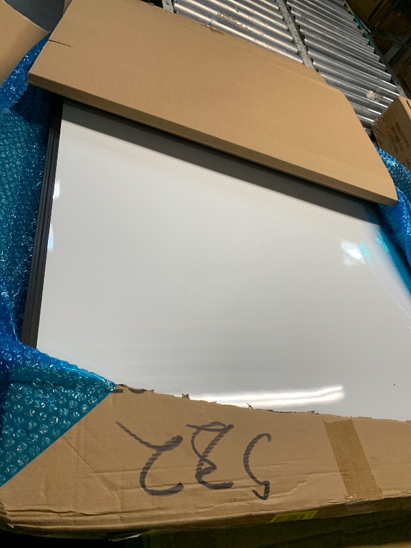 View 3 of ***HUGE SEAM ACROSS BOARD***
JILoffice Magnetic Dry Erase Whiteboard, 48 x 31 Inch
