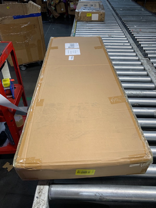 View 2 of **** PARTIAL ONLY THE TOP****
B FSOBEIIALEO Ottoman with Storage, 43.3" L x 15" W x 15" H, White