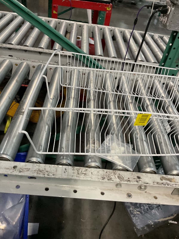 Photo 1 of ***STOCK IMAGE FOR REFERENCE***
Dish Drying Rack & Cutlery Holder 2 Piece Set - Compact Sink-Fitting Dish Drainer with Rubberized Undercoating, Space-Saving Kitchen Organizer for Plates, Cups, Bowls & Utensils in Sink, Silver