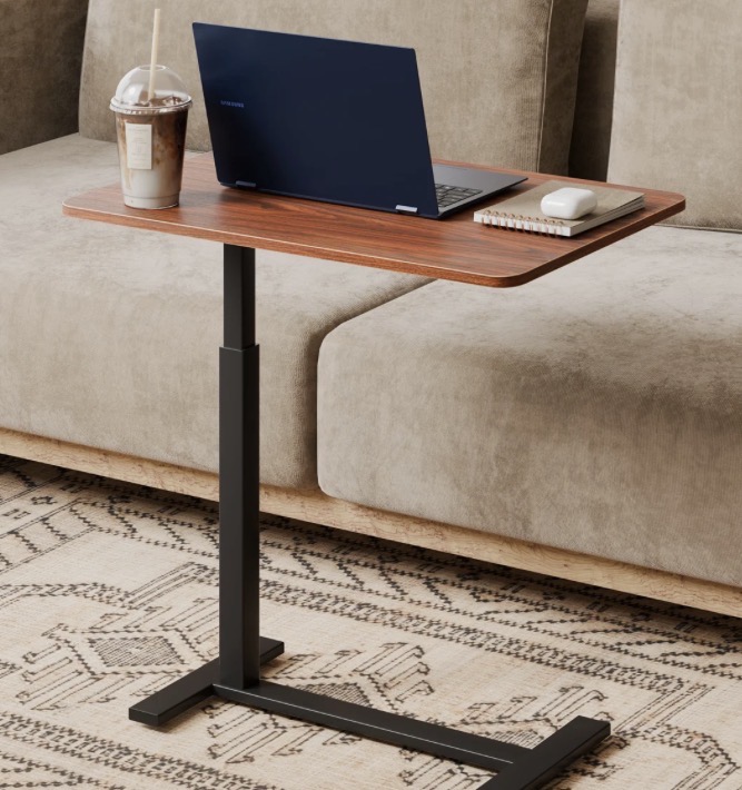 Photo 1 of ***STOCK IMAGE FOR REFERENCE***
Multi-Function Adjustable and Movable Overbed Table, C-shaped end table