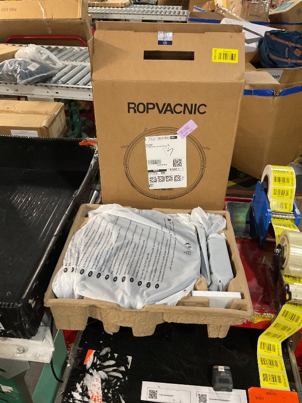 Photo 1 of ***LIKE NEW/OPEN BOX***
ROPVACNIC Robot Vacuum and Mop Combo 5200Pa Suction Robotic Cleaner