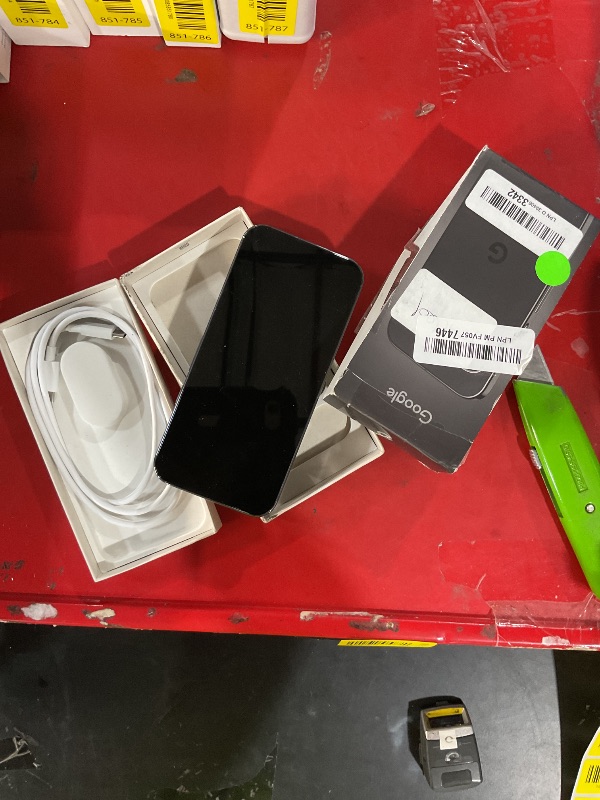 View 2 of **DOES NOT POWER ON** Google Pixel 9 Pro - Unlocked Android Smartphone - Obsidian - 128 GB