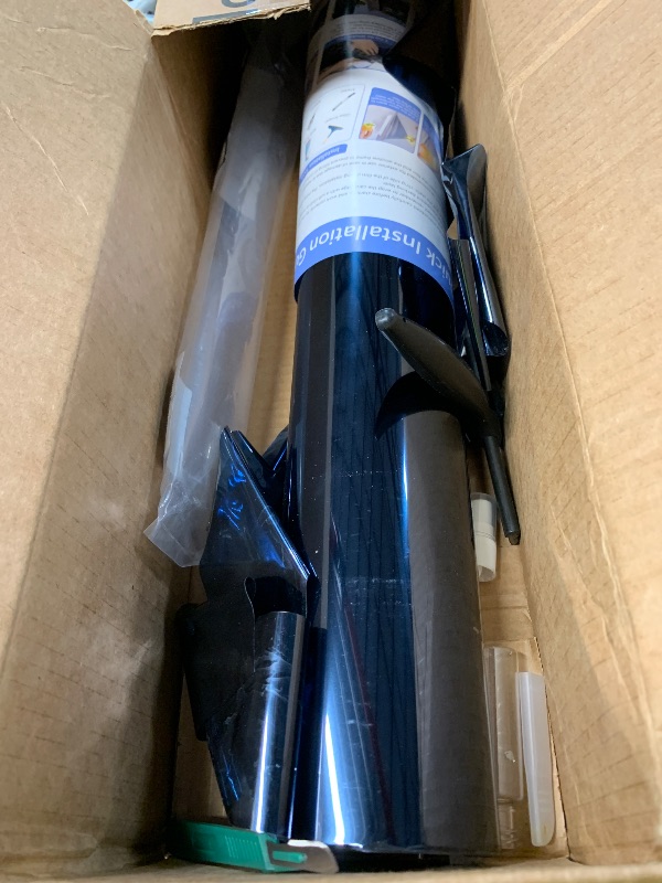 View 2 of ***MISSING PARTS*** KESPEN Window Privacy Film, Blue-Silver, 29.5" x 13.1'