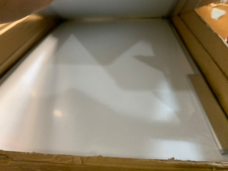 Photo 1 of ***DAMAGED - SEE NOTES/PICTURES*** Tinlade Magnetic Dry Erase Whiteboards, 36 x 24 Inches, Aluminum Frame