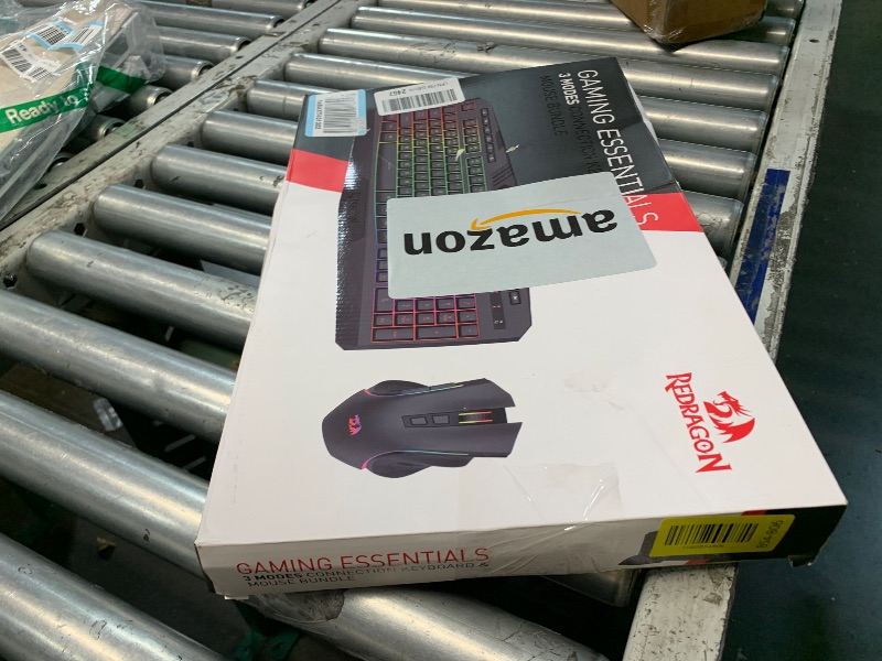 Photo 1 of ***MISSING PARTS*** Redragon S101M-KS Wireless Gaming Keyboard and Mouse Combo