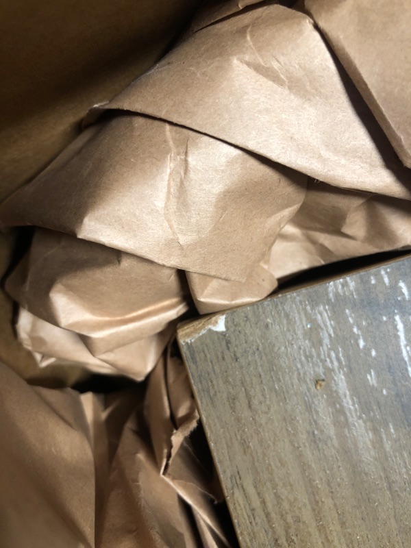 Photo 1 of ***DAMAGED - SEE NOTES/PICTURES*** FOLUBAN Rustic Industrial Coffee Table, 47 Inch Oak