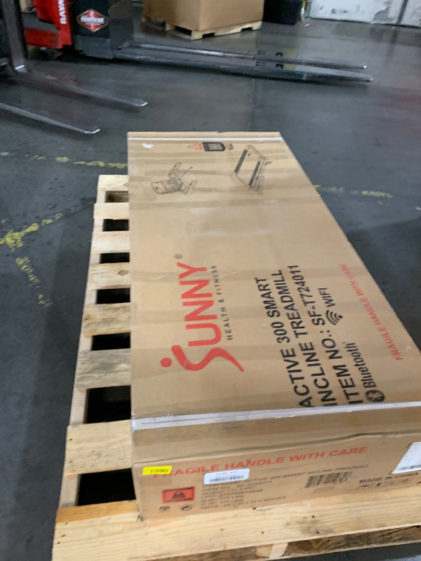 Photo 1 of ***FACTORY SEALED***Sunny Health & Fitness Smart Manual Incline Wi-Fi Treadmill, Foldable