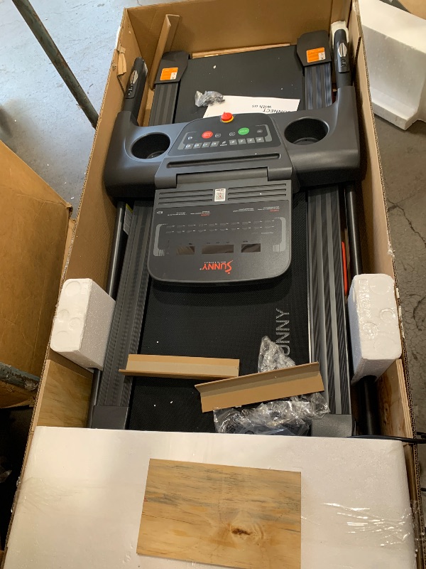 Photo 1 of ***FACTORY SEALED***Sunny Health & Fitness Smart Manual Incline Wi-Fi Treadmill, Foldable