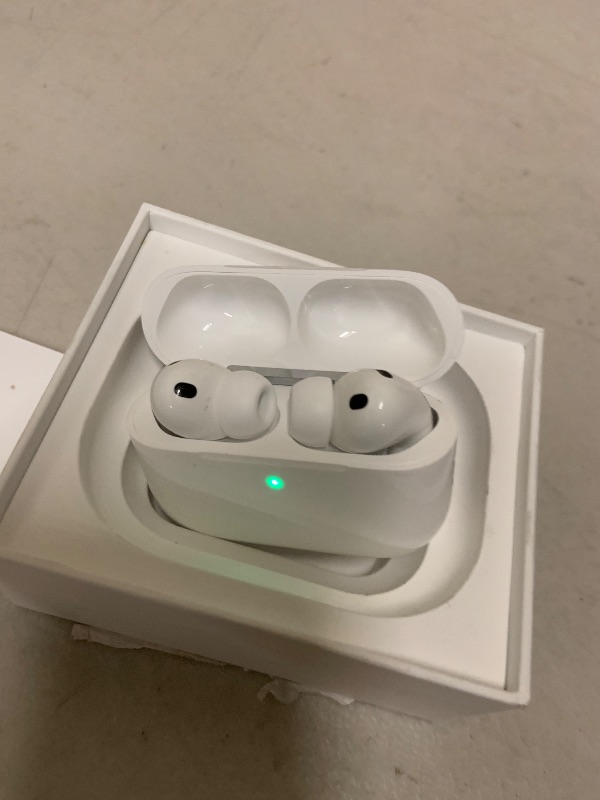 Photo 1 of Apple AirPods Pro 3 Wireless Earbuds, Active Noise Cancellation, Live Translation, Heart Rate Sensing, Hearing Aid Feature, Bluetooth Headphones, Spatial Audio, High-Fidelity Sound, USB-C Charging