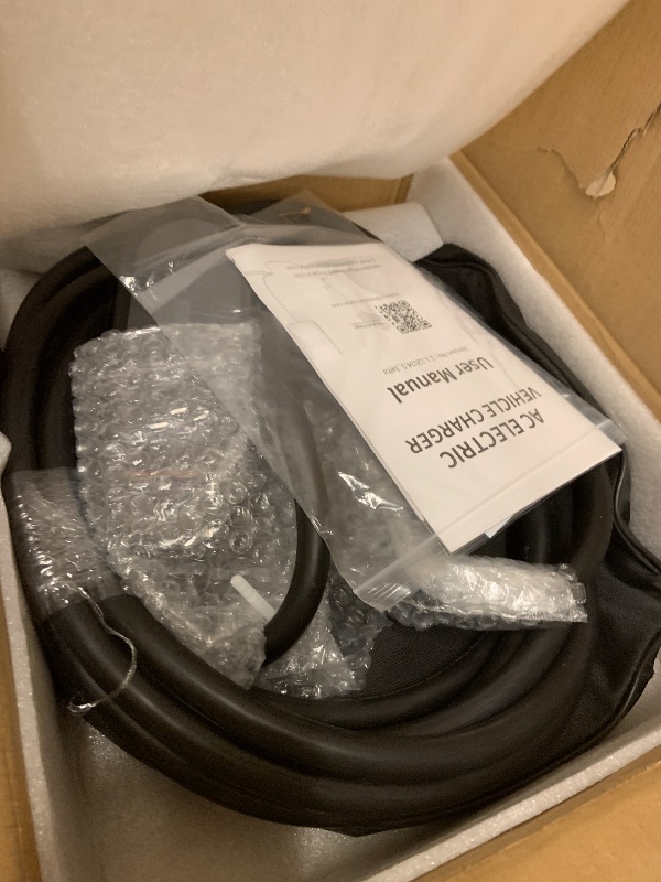 Photo 1 of ENERGYGENIE 24A Level 2 EV Charger, NEMA 14-30 Plug, 25Ft Cable, J1772