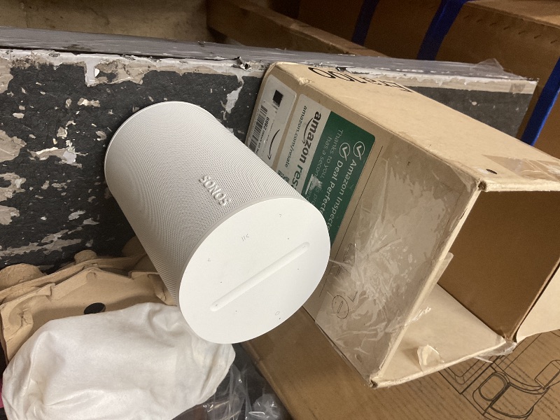 Photo 1 of Sonos Era 100 - White - Wireless, Alexa Enabled Smart Speaker