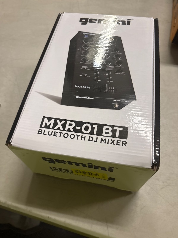 Photo 1 of Gemini 2-Channel Professional DJ Mixer with Wireless Bluetooth