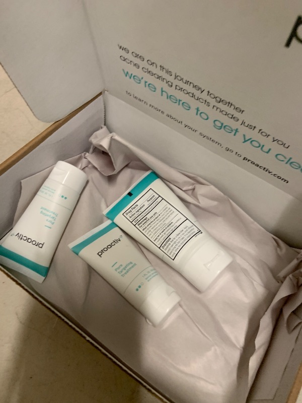Photo 1 of Proactiv+ 3 Step Advanced Skincare Acne Treatment – Salicylic Acid Face Wash, Benzoyl Peroxide Pore Minimizing Treatment, and Salicylic Acid Hydrating Moisturizer - 30 Day Complete Acne Skin Care Kit