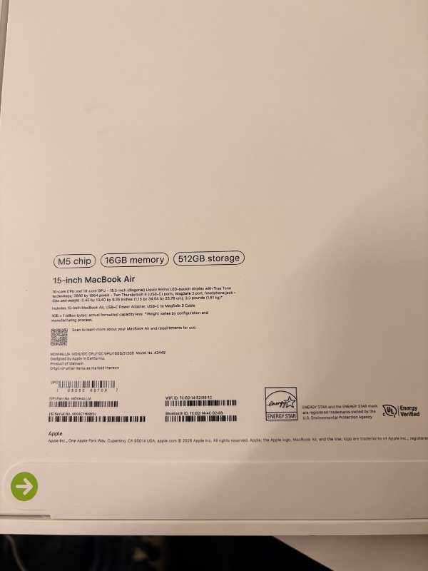 Photo 1 of MacBook Air