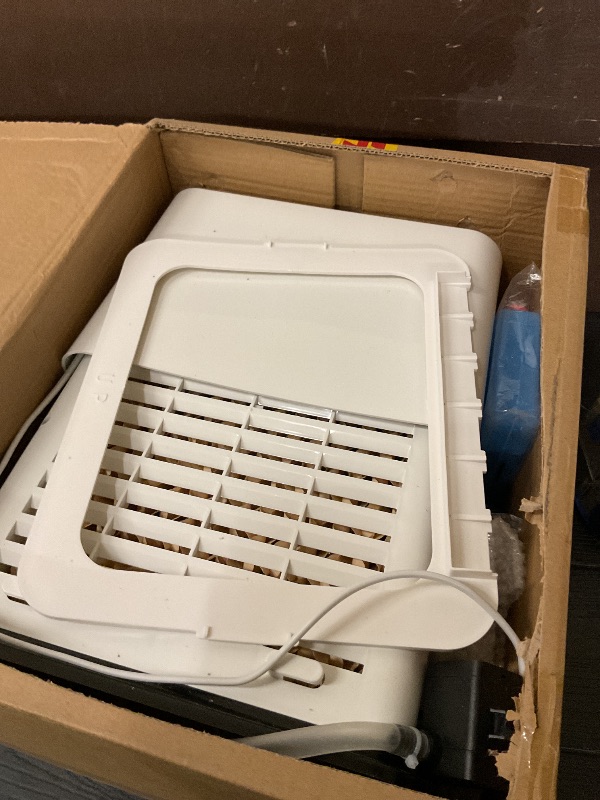 Photo 1 of Frostyne Portable Evaporative Air Cooler w/Humidifier – 3.1Ga Water Tank, 10 Ice Packs, 6 Speeds & 4 Modes, Timer & Remote 1