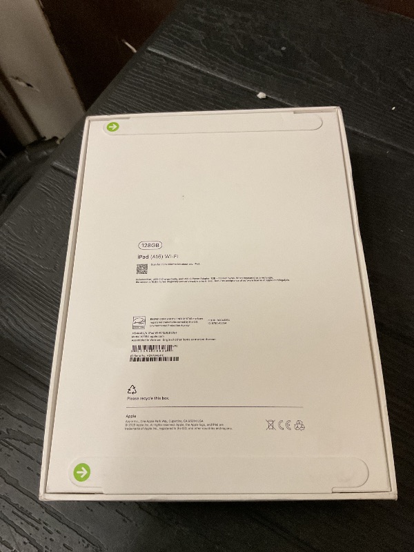 View 2 of Apple iPad 11-inch: A16 chip, 11-inch Model, Liquid Retina Display, 128GB, Wi-Fi 6, 12MP Front/12MP Back Camera, Touch ID, All-Day Battery Life — Blue