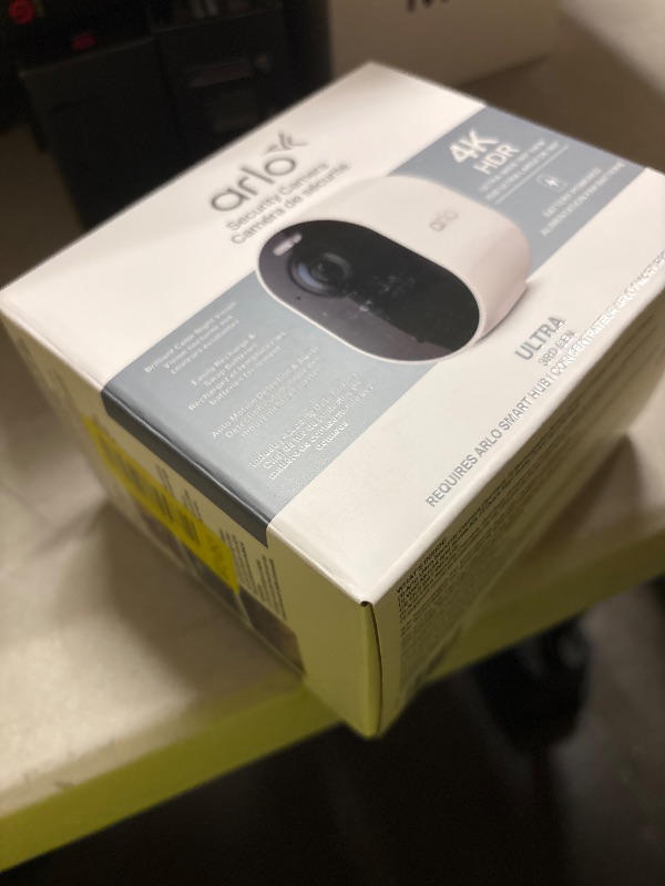 Photo 1 of New Sealed Arlo Ultra 4K 3rd Gen Single Add On Camera Battery Powered