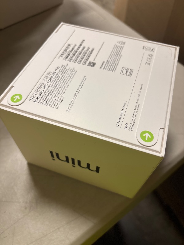 Photo 1 of Apple 2024 Mac mini Desktop Computer with M4 chip with 10?core CPU and 10?core GPU: Built for Apple Intelligence, 16GB Unified Memory, 512GB SSD Storage, Gigabit Ethernet. Works with iPhone/iPad