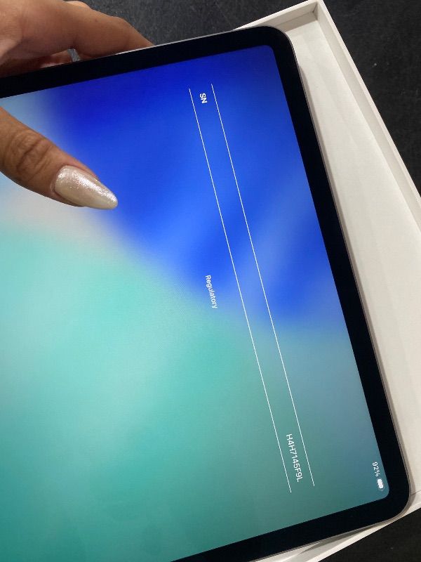 View 6 of Apple iPad Air 13-inch (M4): Liquid Retina Display, 256GB, 12MP Front/Back Camera, Wi-Fi 7 with Apple N1, Touch ID, All-Day Battery Life — Space Gray