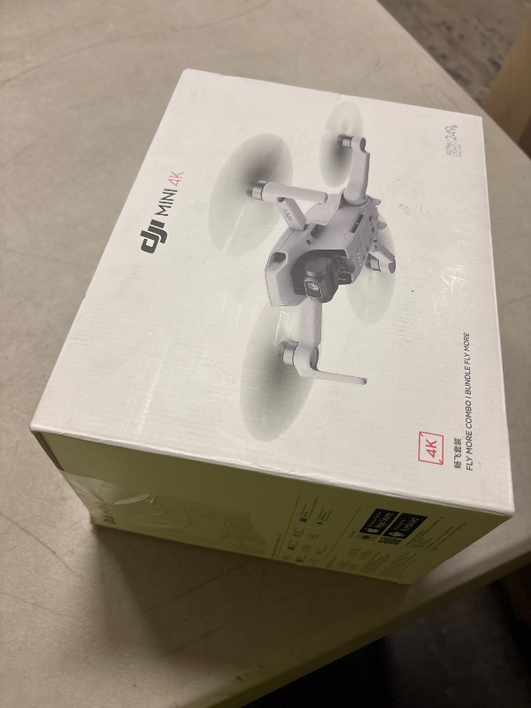 Photo 1 of DJI Mini 4K Fly More Combo, Drone with 4K UHD Camera for Adults, Under 249 g, 3-Axis Gimbal Stabilization, 10km Video Transmission, Auto Return, 3 Batteries for 93-Min Max Flight Time, QuickShots