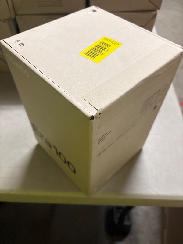 Photo 1 of Sonos Era 100 SL - Compact, Microphone-Free Speaker with WiFi, Bluetooth - Black