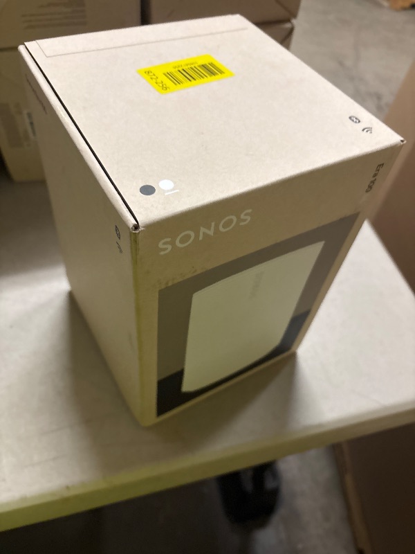 Photo 1 of Sonos Era 100 SL - Compact, Microphone-Free Speaker with WiFi, Bluetooth - White