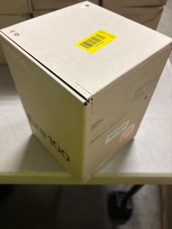 Photo 1 of Sonos Era 100 SL - Compact, Microphone-Free Speaker with WiFi, Bluetooth - White