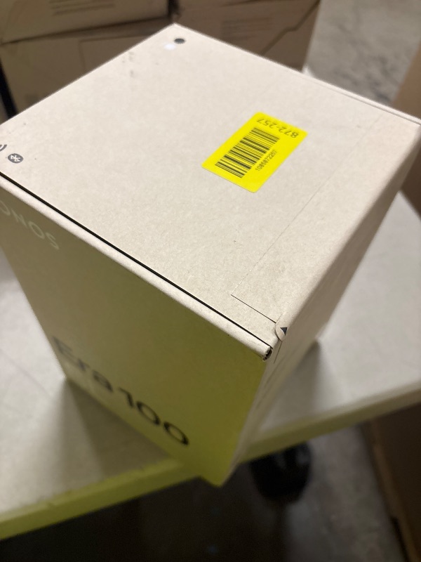 Photo 1 of Sonos Era 100 SL Compact, Microphone-Free Speaker - White