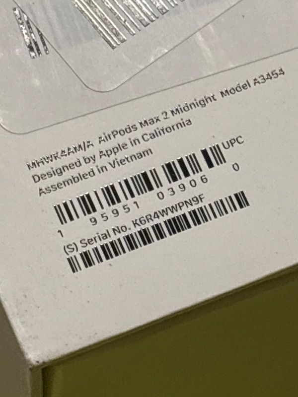 Photo 1 of Apple AirPods Max 2 Wireless Over-Ear Headphones, Active Noise Cancellation, Adaptive Audio, Personalized Spatial Audio, Live Translation, Bluetooth Headphones for iPhone – Midnight