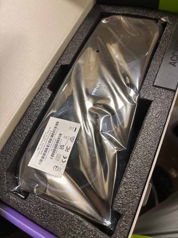 Photo 1 of PNY NVIDIA GeForce RTX™ 5080 Epic-X™ ARGB OC Triple Fan, Graphics Card (16GB GDDR7, 256-bit, Boost Speed: 2775 MHz, PCIe® 5.0, HDMI®/DP 2.1, 2.99-Slot, NVIDIA Blackwell Architecture, DLSS 4)