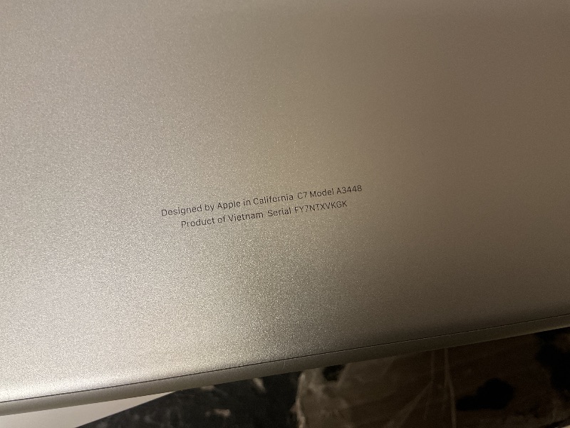 Photo 1 of SEE NOTES AND PICTURES……………Apple 2026 MacBook Air 15-inch Laptop with M5 chip: Built for AI, 15.3-inch Liquid Retina Display, 16GB Unified Memory, 512GB SSD, 12MP Center Stage Camera, Touch ID, Wi-Fi 7; Silver