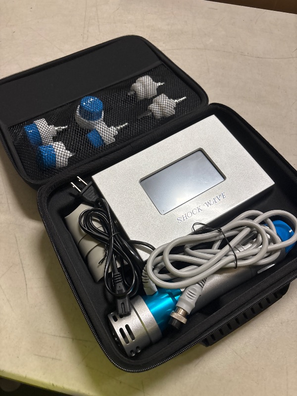 Photo 1 of Nulatool Body Massager Shockwave Therapy Machine for Body Muscle Relaxation Pain Relief with 7 Massager Heads