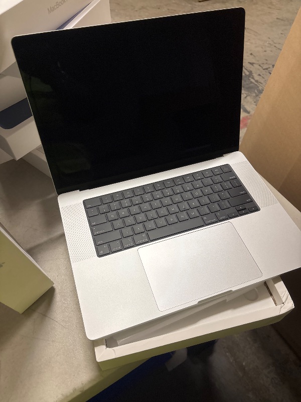 Photo 1 of Apple 2024 MacBook Pro Laptop with M4 Max, 16?core CPU, 40?core GPU: Built for Apple Intelligence, 16.2-inch Liquid Retina XDR Display, 48GB Unified Memory, 1TB SSD Storage; Silver