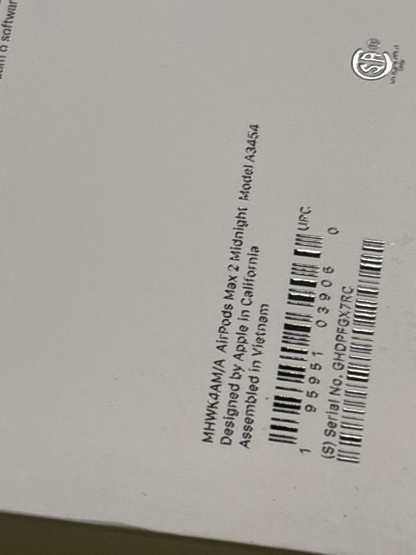 Photo 1 of Apple AirPods Max 2 Wireless Over-Ear Headphones