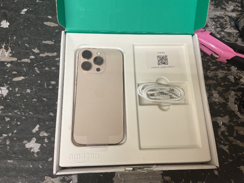 Photo 1 of Apple iPhone 16 Pro, US Version, 256GB, Natural Titanium - Unlocked (Renewed Premium)