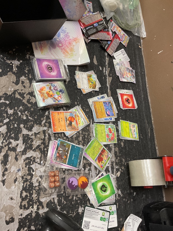 View 5 of Pokemon TCG: Scarlet & Violet Prismatic Evolutions Elite Trainer Box
